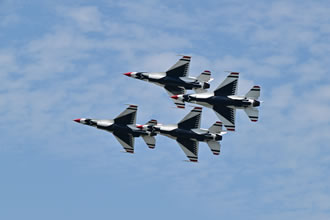 Chicago Air and Water Show (Thunderbirds pictured)